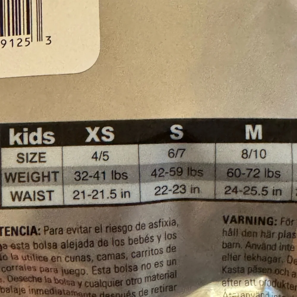 32 Degrees Kid's long John winter layer Heat Set black size small shirt and pant